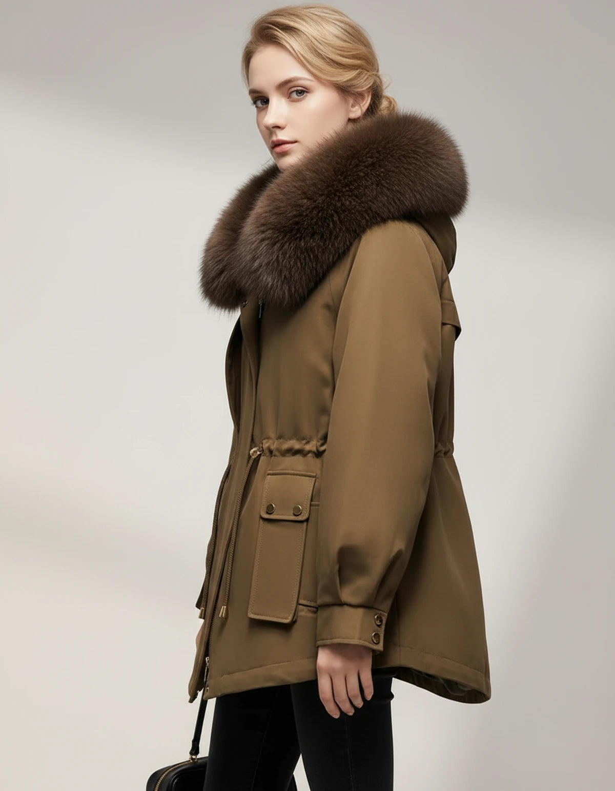 Callista Jackets — Khaki | SKU: RB-9b9201-khaki-XS,RB-9b9201-khaki-S,RB-9b9201-khaki-M,RB-9b9201-khaki-L,RB-9b9201-khaki-XL,RB-9b9201-khaki-2XL