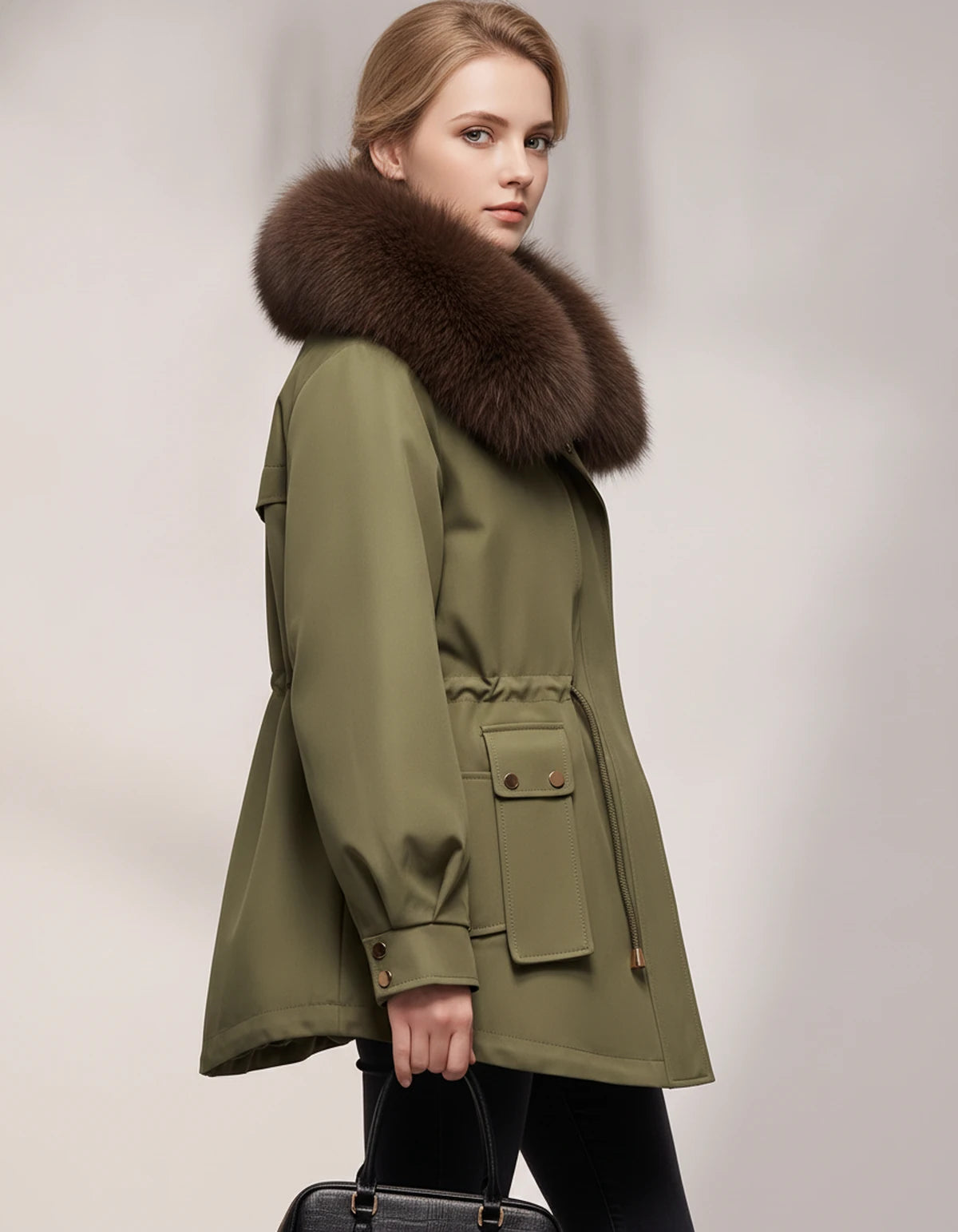 Callista Jackets — Matcha green