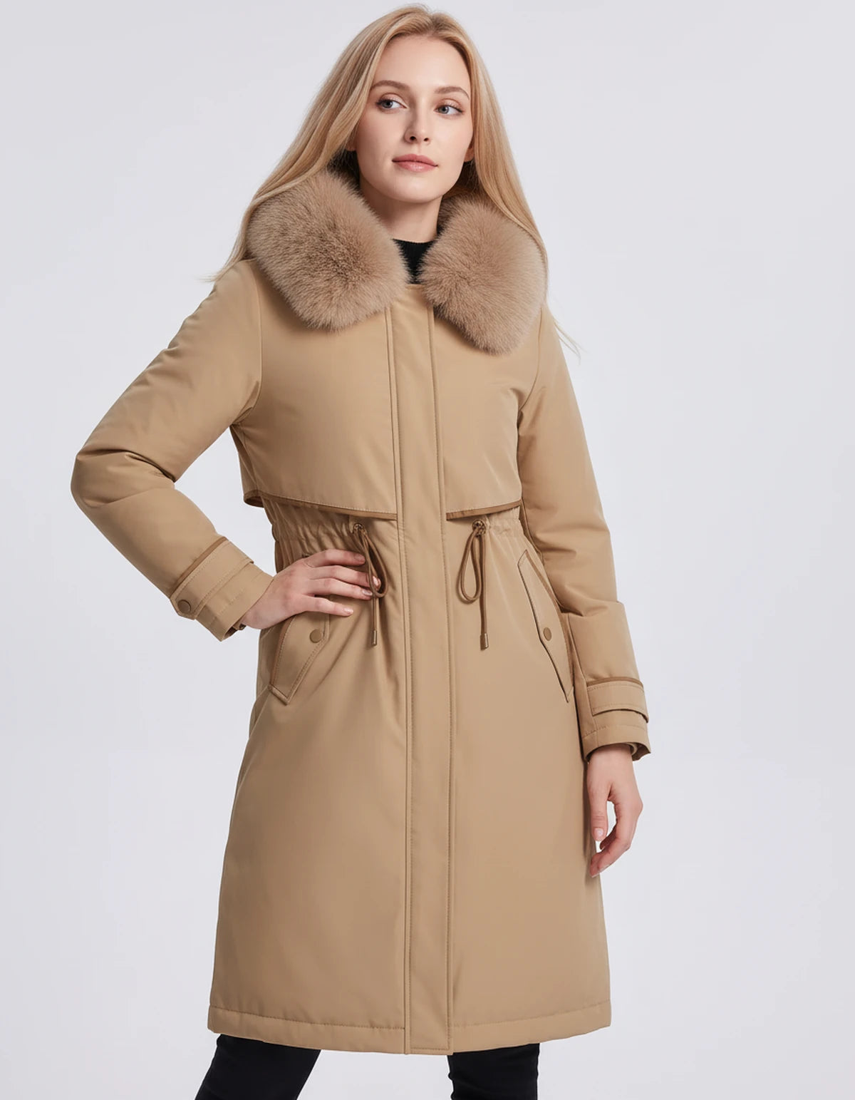 Calysta Jackets — Khaki | SKU: RB-dac591-khaki-XS,RB-dac591-khaki-S,RB-dac591-khaki-M,RB-dac591-khaki-L,RB-dac591-khaki-XL,RB-dac591-khaki-2XL