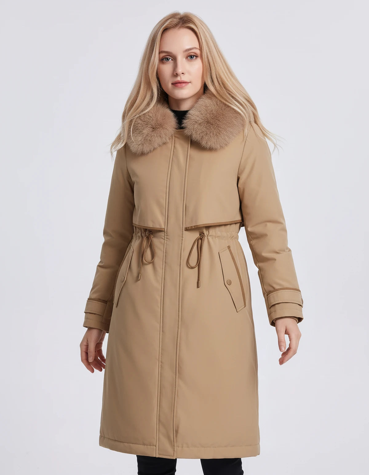 Calysta Jackets — Khaki | SKU: RB-dac591-khaki-XS,RB-dac591-khaki-S,RB-dac591-khaki-M,RB-dac591-khaki-L,RB-dac591-khaki-XL,RB-dac591-khaki-2XL