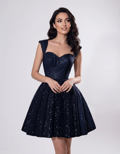 Camellia Mini Dresses — Navy | SKU: RB-7b5df1-navy-2,RB-7b5df1-navy-4,RB-7b5df1-navy-6,RB-7b5df1-navy-8,RB-7b5df1-navy-10,RB-7b5df1-navy-12,RB-7b5df1-navy-14,RB-7b5df1-navy-16,RB-7b5df1-navy-16W,RB-7b5df1-navy-18W,RB-7b5df1-navy-20W,RB-7b5df1-navy-22W