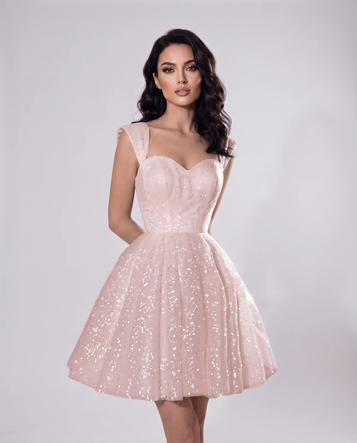 Camellia Mini Dresses — Pink