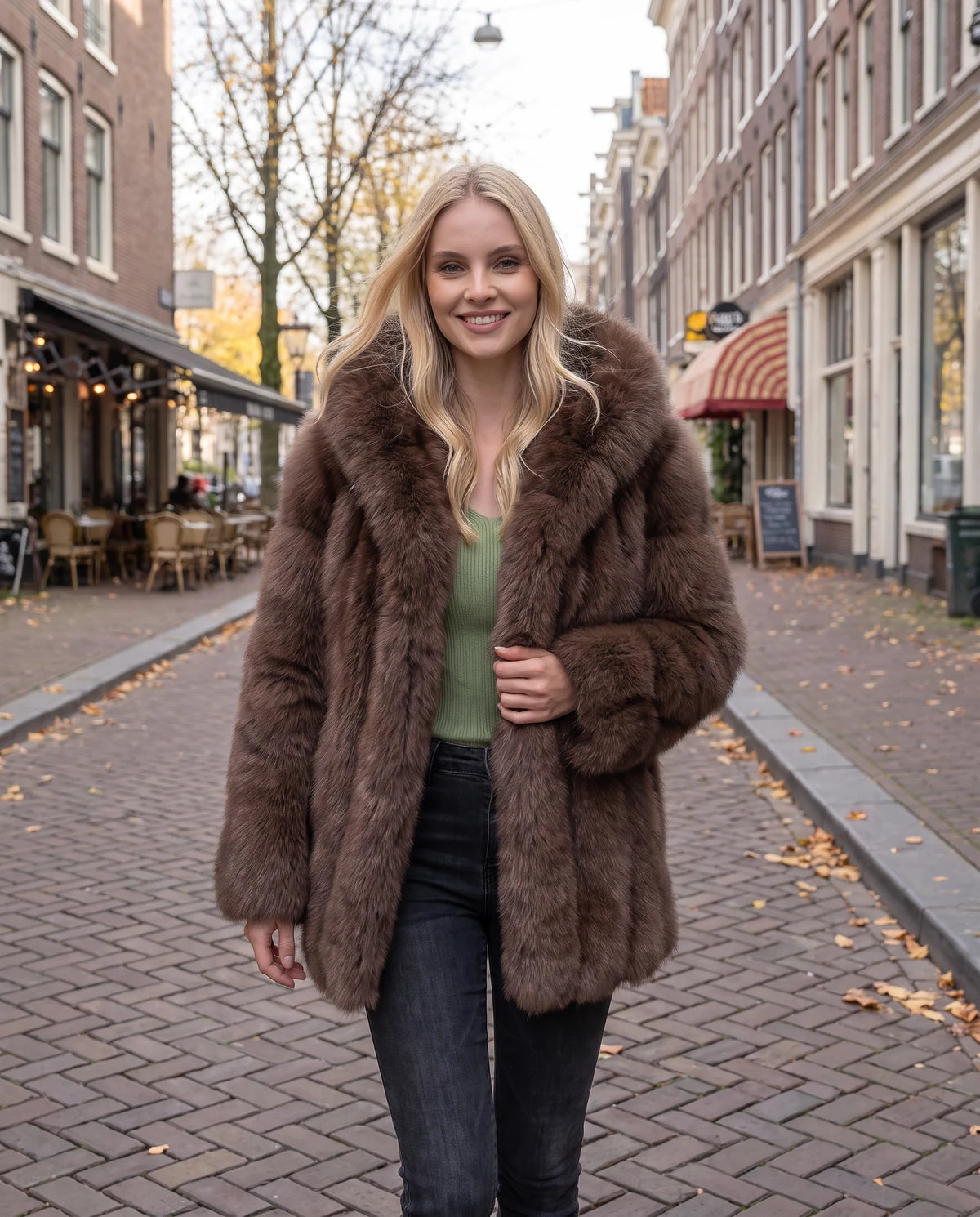 Candela Jackets — Brown | SKU: RB-518ad2-brown-XS,RB-518ad2-brown-S,RB-518ad2-brown-M,RB-518ad2-brown-L