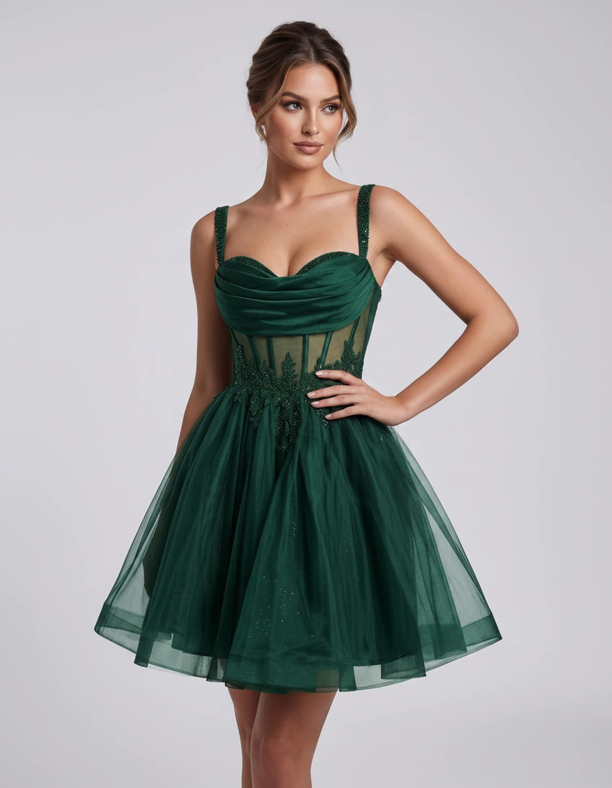 Caravelle Mini Dresses — Green | SKU: RB-e7e7aa-green-2,RB-e7e7aa-green-4,RB-e7e7aa-green-6,RB-e7e7aa-green-8,RB-e7e7aa-green-10,RB-e7e7aa-green-12,RB-e7e7aa-green-14,RB-e7e7aa-green-14W,RB-e7e7aa-green-16,RB-e7e7aa-green-16W,RB-e7e7aa-green-18W,RB-e7e7aa-green-20W