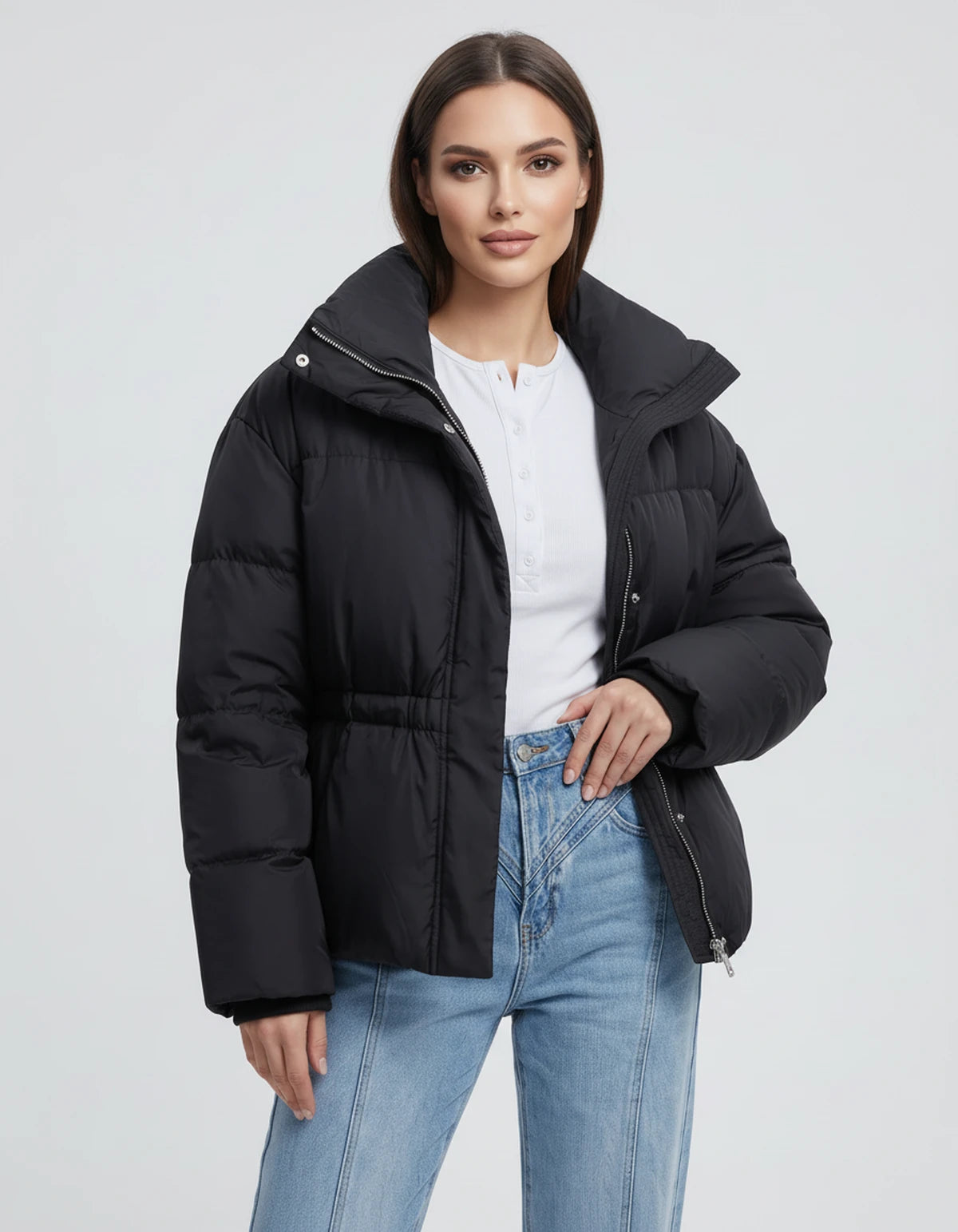 Cariselle Jackets — Black | SKU: RB-a38ec8-black-XS,RB-a38ec8-black-S,RB-a38ec8-black-M,RB-a38ec8-black-L