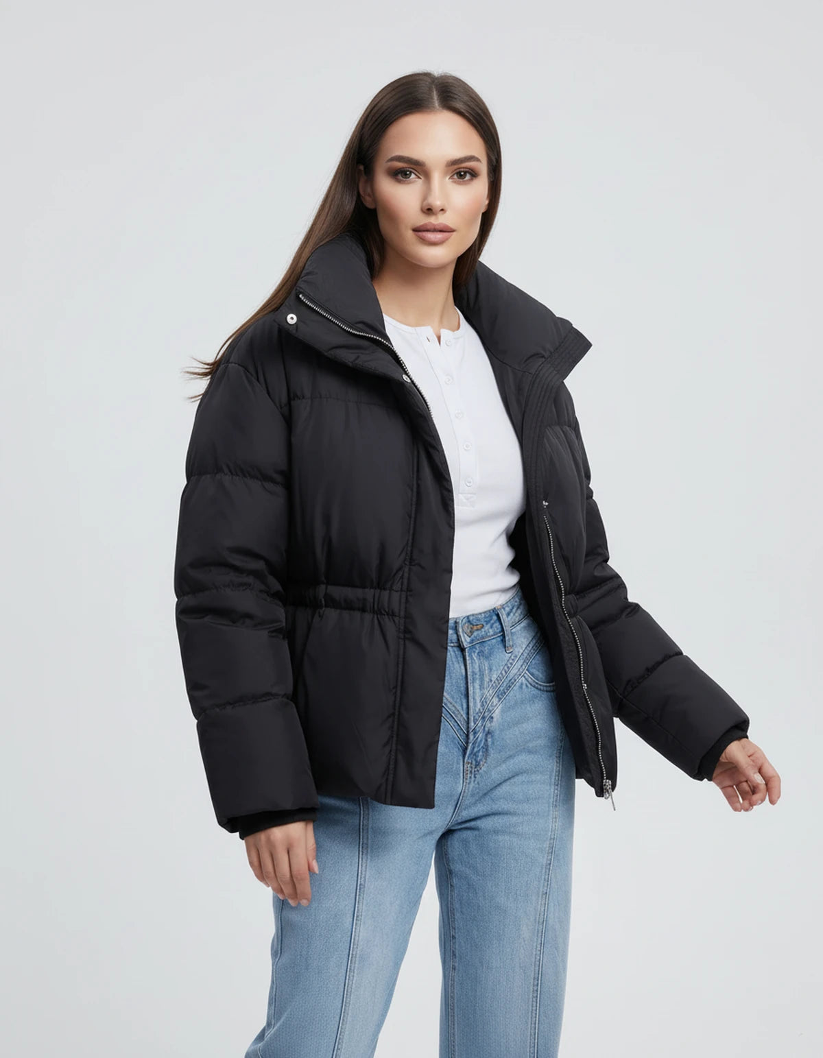 Cariselle Jackets — Black | SKU: RB-a38ec8-black-XS,RB-a38ec8-black-S,RB-a38ec8-black-M,RB-a38ec8-black-L