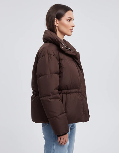 Cariselle Jackets — Brown | SKU: RB-a38ec8-brown-XS,RB-a38ec8-brown-S,RB-a38ec8-brown-M,RB-a38ec8-brown-L