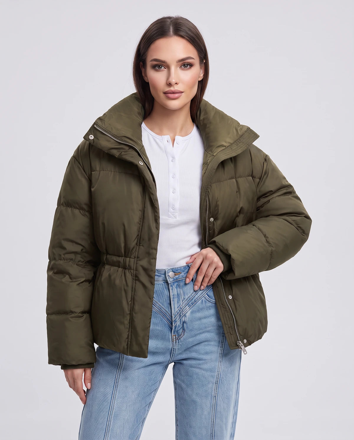 Cariselle Jackets — Green