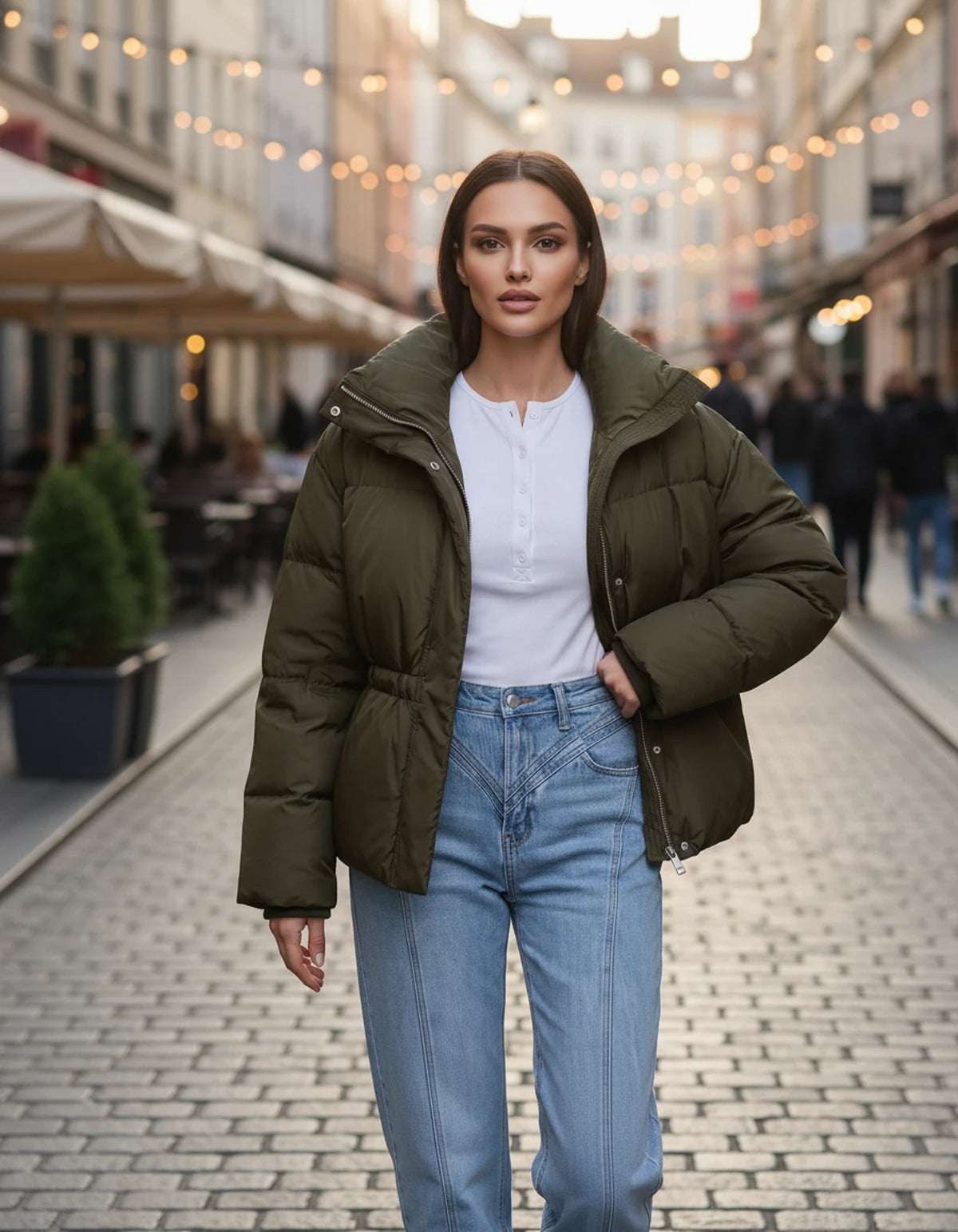 Cariselle Jackets — Green | SKU: RB-a38ec8-green-XS,RB-a38ec8-green-S,RB-a38ec8-green-M,RB-a38ec8-green-L