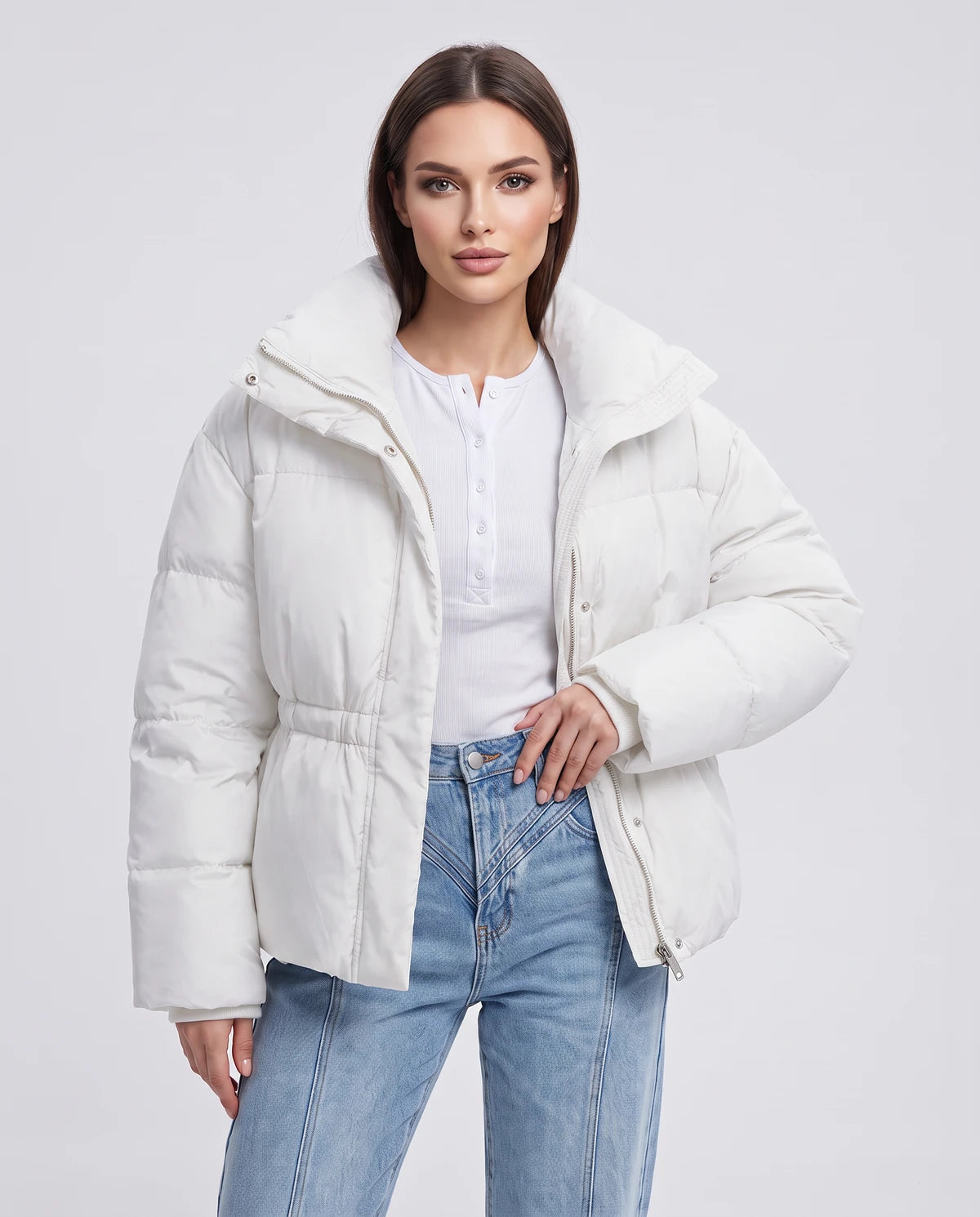 Cariselle Jackets — White