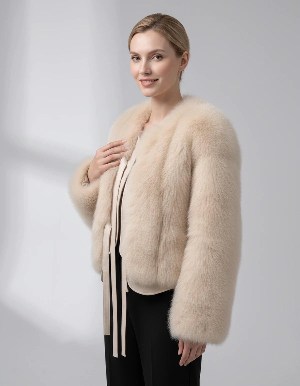 Castellane Jackets — Apricot | SKU: RB-2f9672-apricot-XS,RB-2f9672-apricot-S,RB-2f9672-apricot-M,RB-2f9672-apricot-L,RB-2f9672-apricot-XL