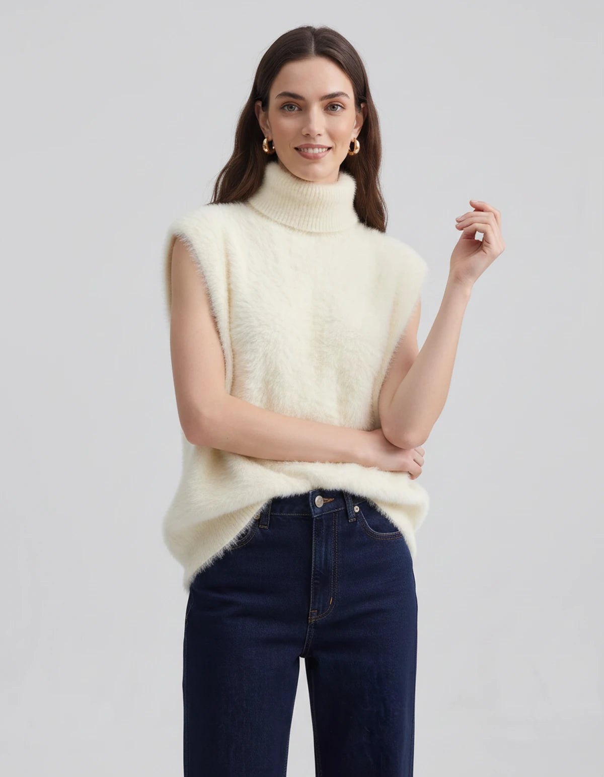 Celandine Sweaters — White 98722 | SKU: RB-d7e801-white9a0-XS,RB-d7e801-white9a0-S,RB-d7e801-white9a0-M,RB-d7e801-white9a0-L,RB-d7e801-white9a0-XL