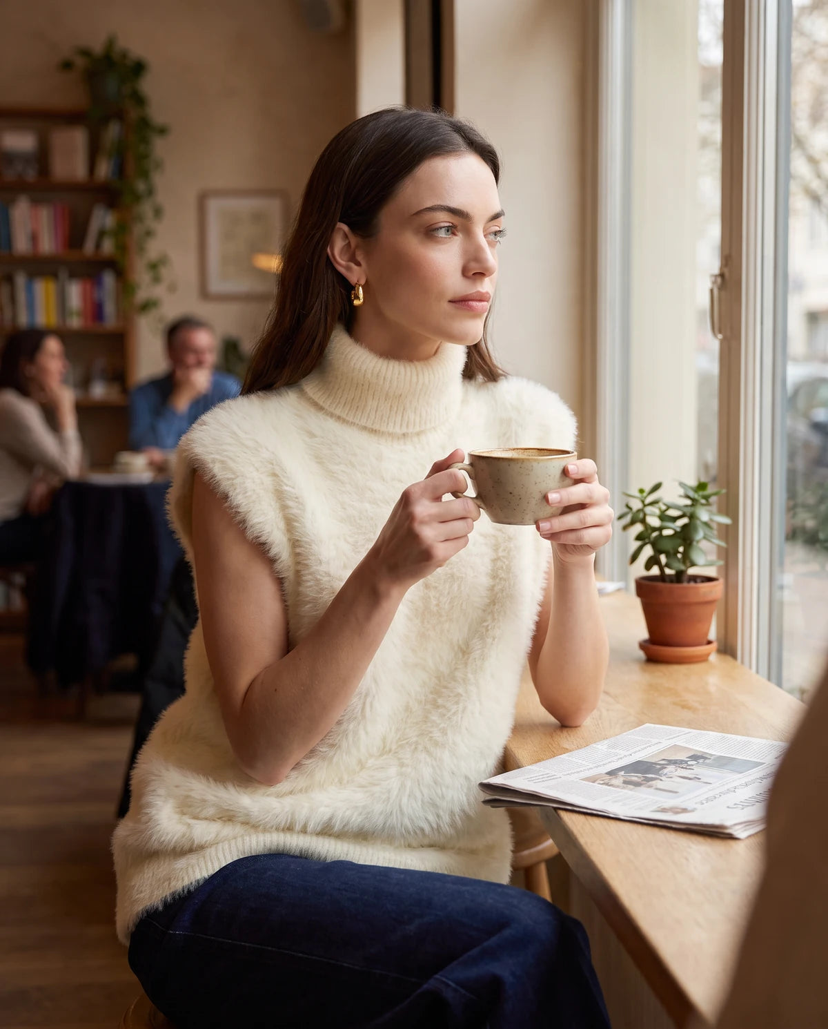 Celandine Sweaters — White 98722 | SKU: RB-d7e801-white9a0-XS,RB-d7e801-white9a0-S,RB-d7e801-white9a0-M,RB-d7e801-white9a0-L,RB-d7e801-white9a0-XL