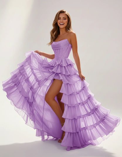 Black,sky Blue,light Blue,blue,yellow,lilac,navy,burgundy,wine,pink,red,white,coral,brown,orange,purple Satin Mermaid V-Neck | SKU: CMD-583920174628451-LILAC-L,CMD-583920174628451-LILAC-M,CMD-583920174628451-LILAC-S,CMD-583920174628451-LILAC-XL,CMD-583920174628451-LILAC-XS