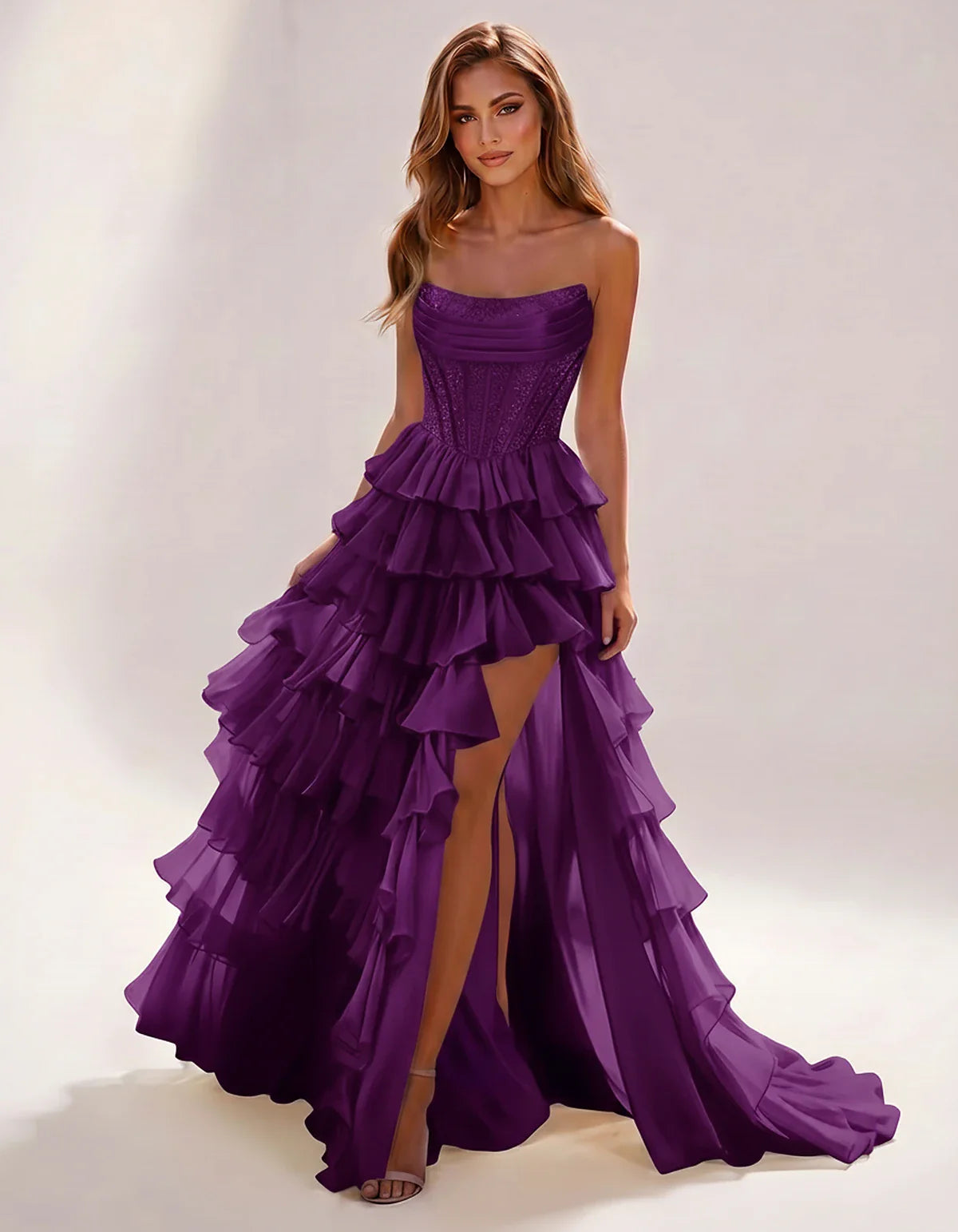 Black,sky Blue,light Blue,blue,yellow,lilac,navy,burgundy,wine,pink,red,white,coral,brown,orange,purple Satin Mermaid V-Neck 