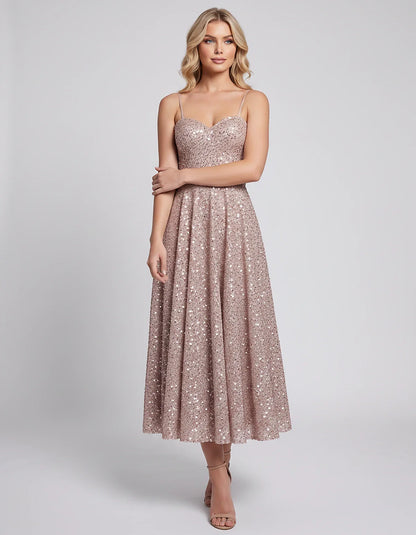 Sequin Spaghetti Strap Sweetheart A-Line Midi Dress with Pockets for Party, Cocktail, Evening, Wedding Guest, Graduation & Su | SKU: CLD-739582046193857-DUSTYPINK-L,CLD-739582046193857-DUSTYPINK-M,CLD-739582046193857-DUSTYPINK-S,CLD-739582046193857-DUSTYPINK-XL,CLD-739582046193857-DUSTYPINK-XS