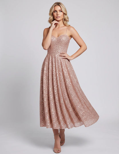 Sequin Spaghetti Strap Sweetheart A-Line Midi Dress with Pockets for Party, Cocktail, Evening, Wedding Guest, Graduation & Su | SKU: CLD-739582046193857-DUSTYROSE-L,CLD-739582046193857-DUSTYROSE-M,CLD-739582046193857-DUSTYROSE-S,CLD-739582046193857-DUSTYROSE-XL,CLD-739582046193857-DUSTYROSE-XS