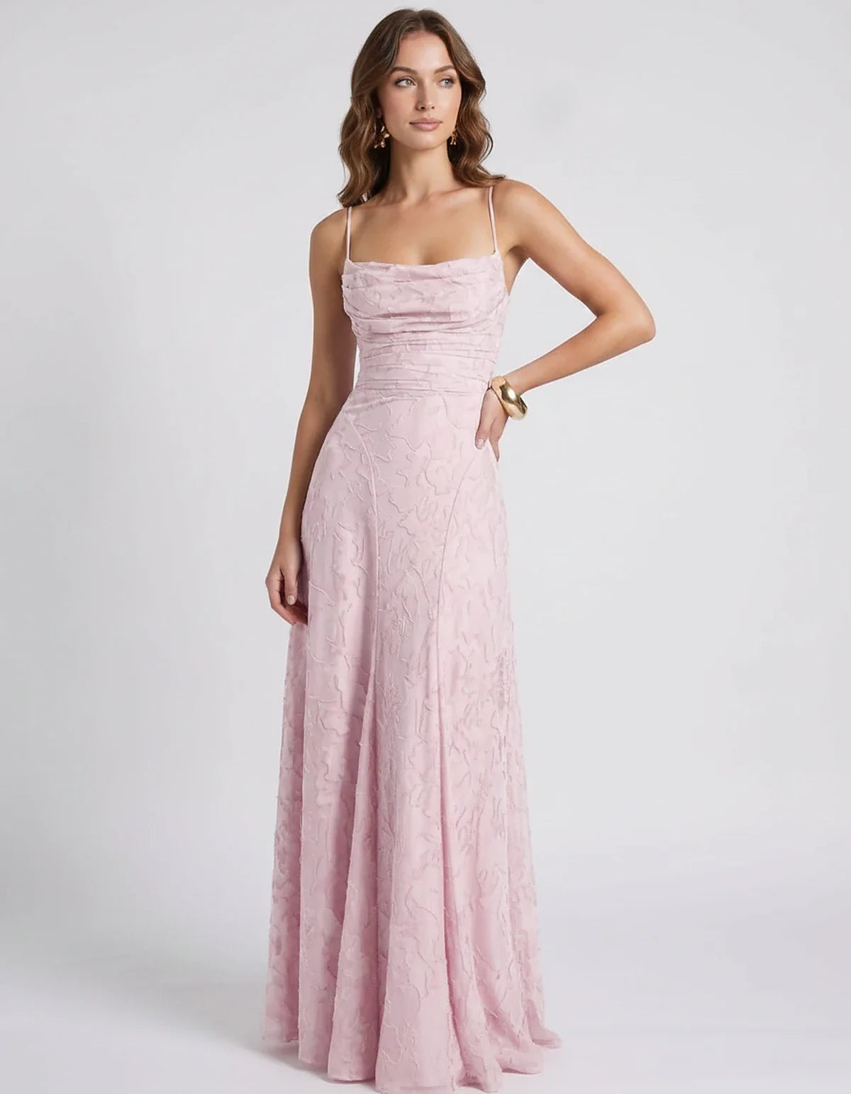 Burgundy,white,pink,black,red,olive,light Blue,yellow,lilack,ten,navy,green,brown,orange,turquoise,hot Pink Satin Mermaid V-N | SKU: CM-582741936420157-PINK-L,CM-582741936420157-PINK-M,CM-582741936420157-PINK-S,CM-582741936420157-PINK-XL,CM-582741936420157-PINK-XS