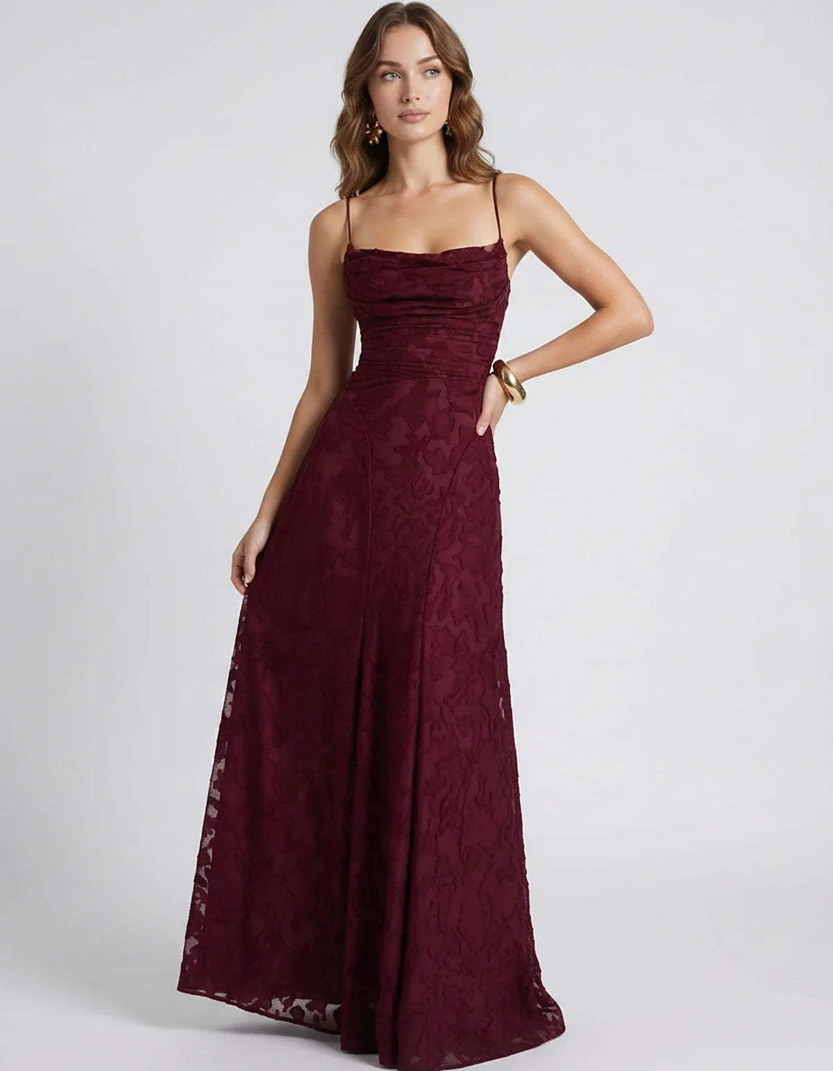 Burgundy,white,pink,black,red,olive,light Blue,yellow,lilack,ten,navy,green,brown,orange,turquoise,hot Pink Satin Mermaid V-N | SKU: CM-582741936420157-BURGUNDY-L,CM-582741936420157-BURGUNDY-M,CM-582741936420157-BURGUNDY-S,CM-582741936420157-BURGUNDY-XL,CM-582741936420157-BURGUNDY-XS