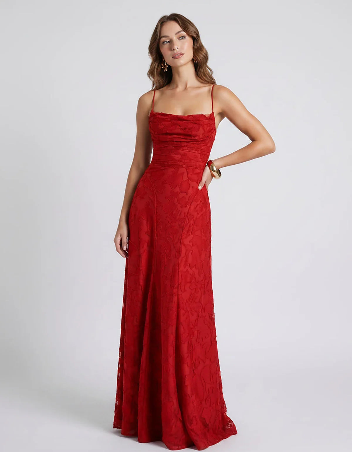 Burgundy,white,pink,black,red,olive,light Blue,yellow,lilack,ten,navy,green,brown,orange,turquoise,hot Pink Satin Mermaid V-N | SKU: CM-582741936420157-RED-L,CM-582741936420157-RED-M,CM-582741936420157-RED-S,CM-582741936420157-RED-XL,CM-582741936420157-RED-XS