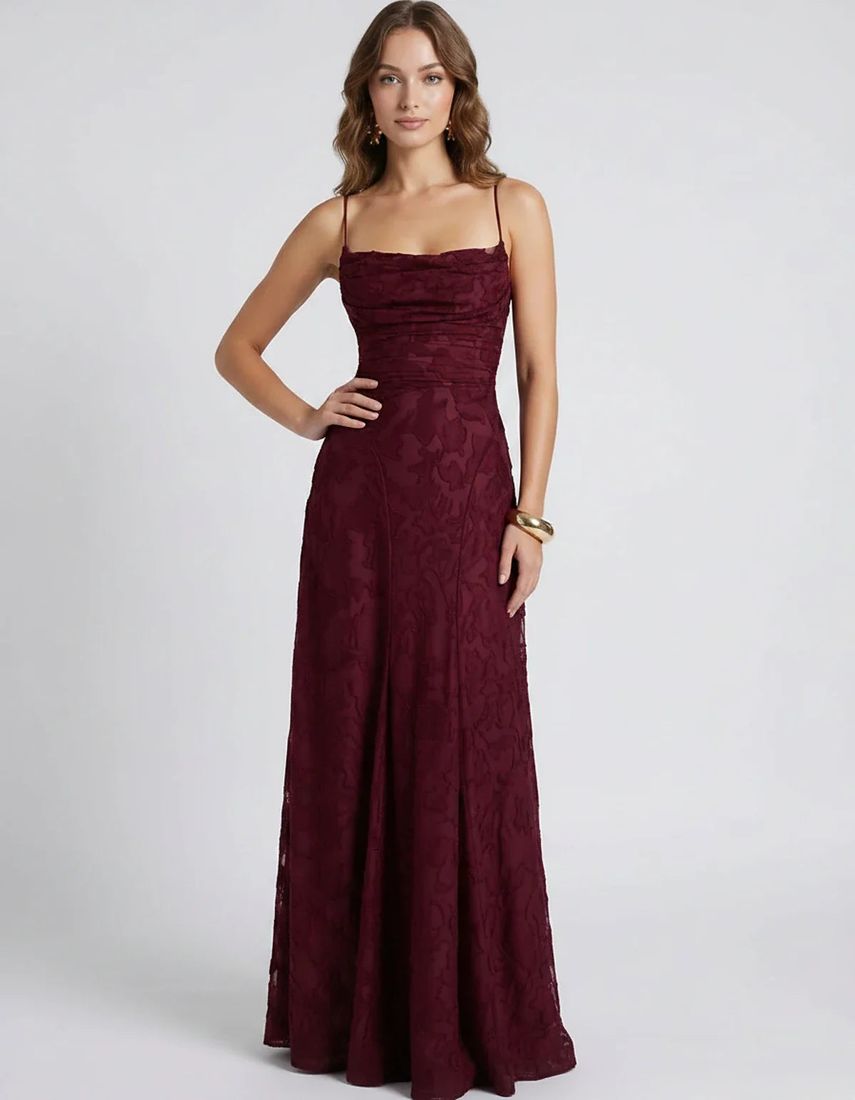 Burgundy,white,pink,black,red,olive,light Blue,yellow,lilack,ten,navy,green,brown,orange,turquoise,hot Pink Satin Mermaid V-N | SKU: CM-582741936420157-BURGUNDY-L,CM-582741936420157-BURGUNDY-M,CM-582741936420157-BURGUNDY-S,CM-582741936420157-BURGUNDY-XL,CM-582741936420157-BURGUNDY-XS