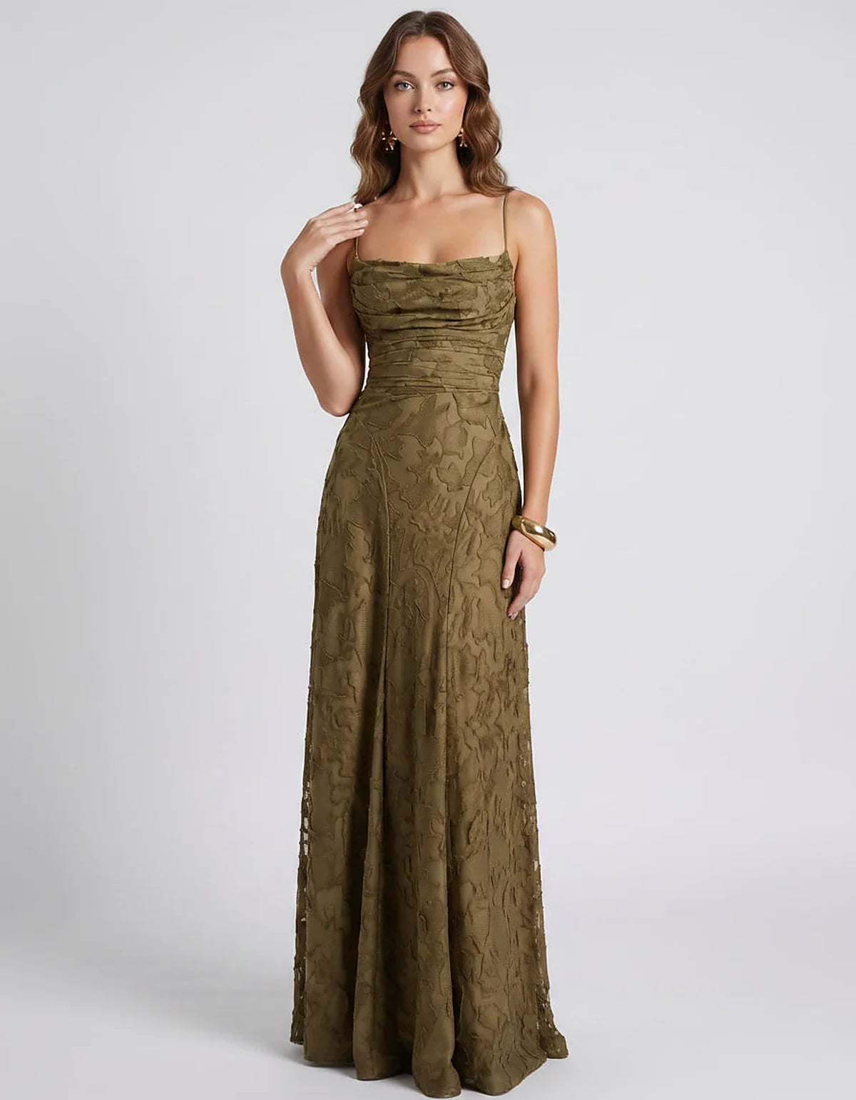 Burgundy,white,pink,black,red,olive,light Blue,yellow,lilack,ten,navy,green,brown,orange,turquoise,hot Pink Satin Mermaid V-N | SKU: CM-582741936420157-OLIVE-L,CM-582741936420157-OLIVE-M,CM-582741936420157-OLIVE-S,CM-582741936420157-OLIVE-XL,CM-582741936420157-OLIVE-XS