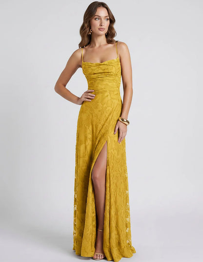 Burgundy,white,pink,black,red,olive,light Blue,yellow,lilack,ten,navy,green,brown,orange,turquoise,hot Pink Satin Mermaid V-N | SKU: CM-582741936420157-YELLOW-L,CM-582741936420157-YELLOW-M,CM-582741936420157-YELLOW-S,CM-582741936420157-YELLOW-XL,CM-582741936420157-YELLOW-XS