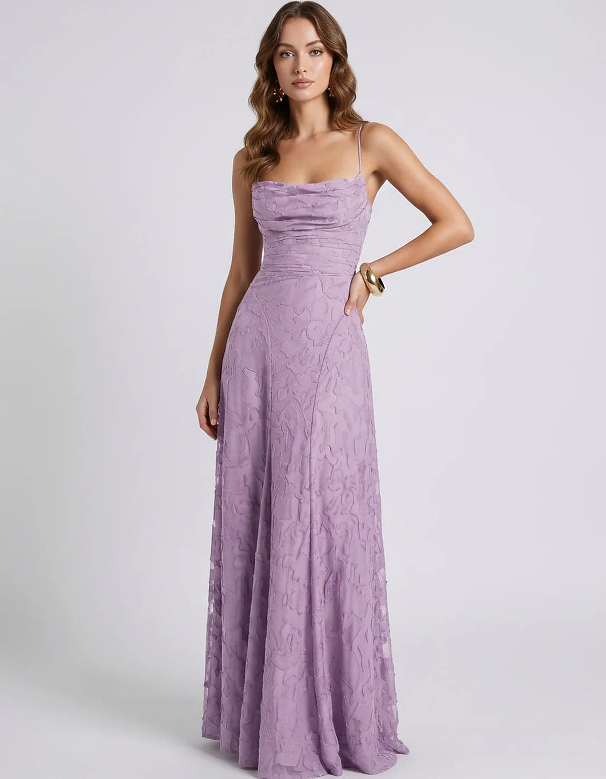 Burgundy,white,pink,black,red,olive,light Blue,yellow,lilack,ten,navy,green,brown,orange,turquoise,hot Pink Satin Mermaid V-N | SKU: CM-582741936420157-LILAC-L,CM-582741936420157-LILAC-M,CM-582741936420157-LILAC-S,CM-582741936420157-LILAC-XL,CM-582741936420157-LILAC-XS