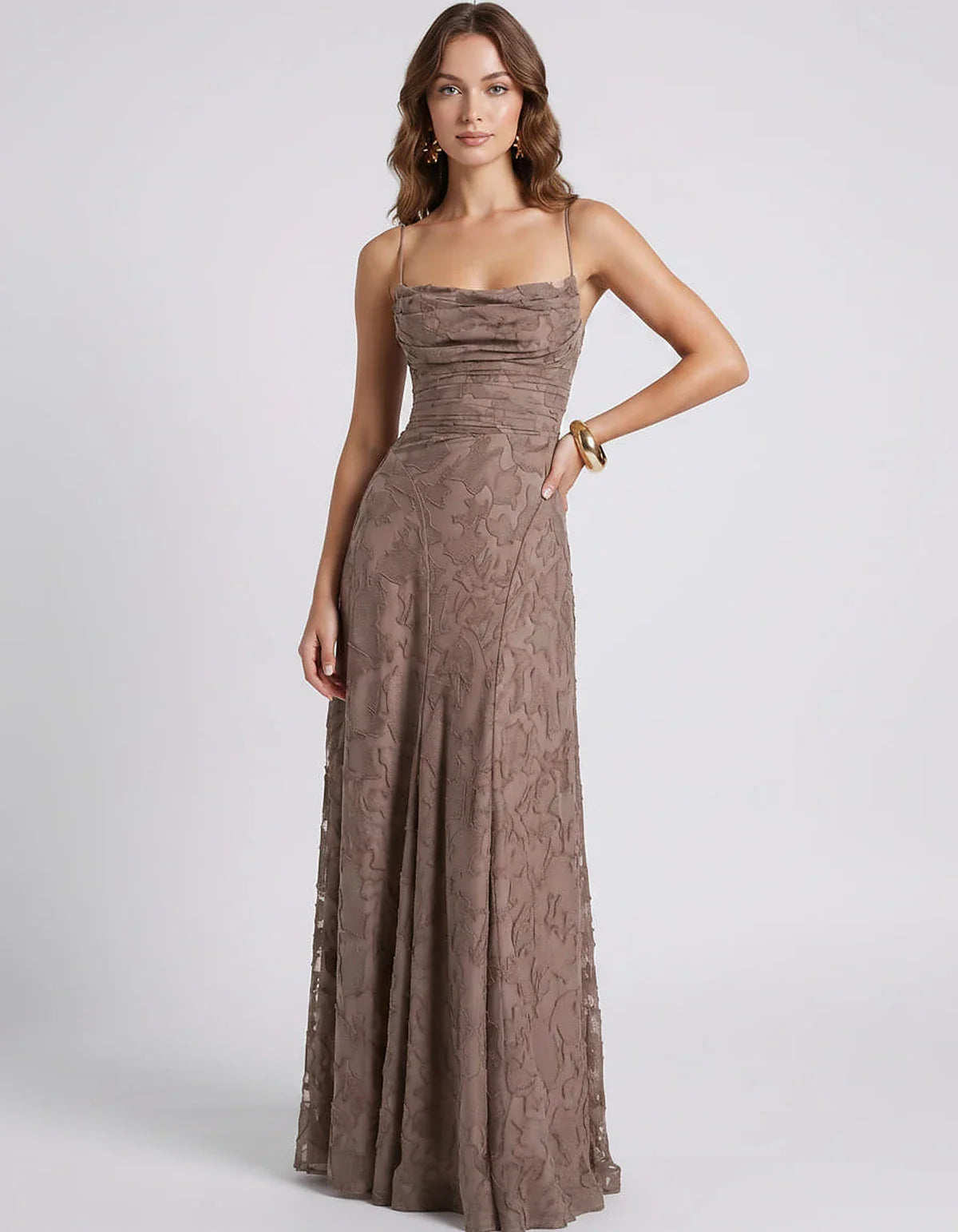 Burgundy,white,pink,black,red,olive,light Blue,yellow,lilack,ten,navy,green,brown,orange,turquoise,hot Pink Satin Mermaid V-N | SKU: CM-582741936420157-TAN-L,CM-582741936420157-TAN-M,CM-582741936420157-TAN-S,CM-582741936420157-TAN-XL,CM-582741936420157-TAN-XS