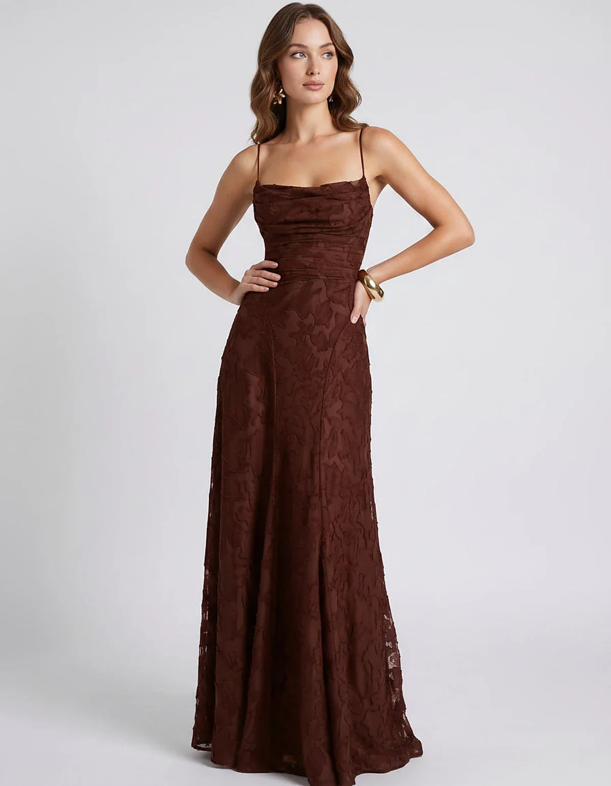 Burgundy,white,pink,black,red,olive,light Blue,yellow,lilack,ten,navy,green,brown,orange,turquoise,hot Pink Satin Mermaid V-N | SKU: CM-582741936420157-BROWN-L,CM-582741936420157-BROWN-M,CM-582741936420157-BROWN-S,CM-582741936420157-BROWN-XL,CM-582741936420157-BROWN-XS
