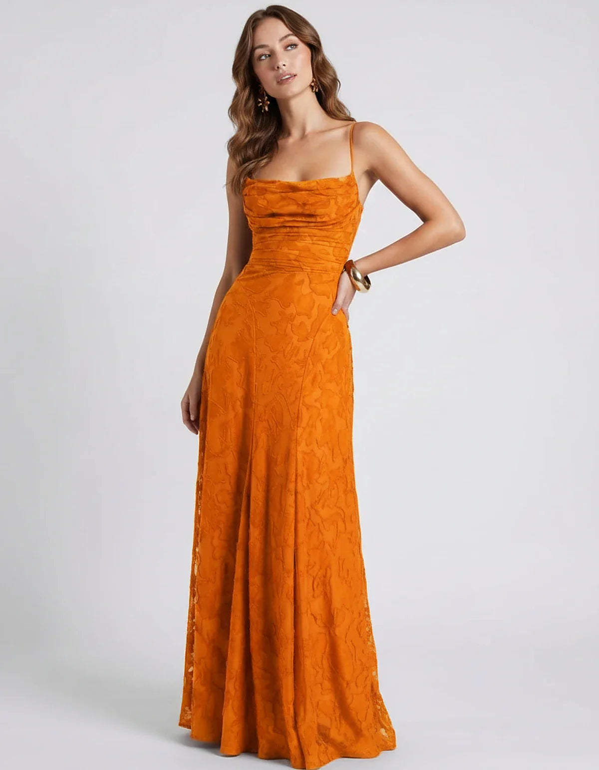 Burgundy,white,pink,black,red,olive,light Blue,yellow,lilack,ten,navy,green,brown,orange,turquoise,hot Pink Satin Mermaid V-N | SKU: CM-582741936420157-ORANGE-L,CM-582741936420157-ORANGE-M,CM-582741936420157-ORANGE-S,CM-582741936420157-ORANGE-XL,CM-582741936420157-ORANGE-XS