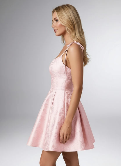 Celestine Mini Dresses — Pink | SKU: RB-45dd37-pink-2,RB-45dd37-pink-4,RB-45dd37-pink-6,RB-45dd37-pink-8,RB-45dd37-pink-10,RB-45dd37-pink-12,RB-45dd37-pink-14,RB-45dd37-pink-16,RB-45dd37-pink-16W,RB-45dd37-pink-18W,RB-45dd37-pink-20W,RB-45dd37-pink-22W