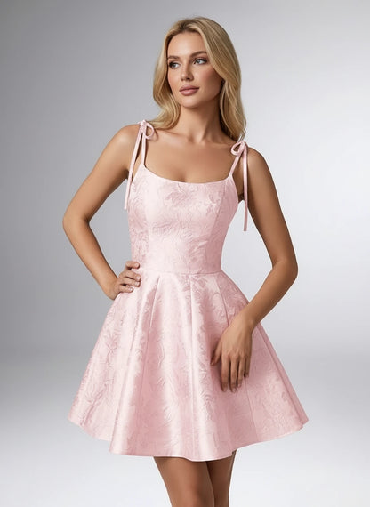 Celestine Mini Dresses — Pink | SKU: RB-45dd37-pink-2,RB-45dd37-pink-4,RB-45dd37-pink-6,RB-45dd37-pink-8,RB-45dd37-pink-10,RB-45dd37-pink-12,RB-45dd37-pink-14,RB-45dd37-pink-16,RB-45dd37-pink-16W,RB-45dd37-pink-18W,RB-45dd37-pink-20W,RB-45dd37-pink-22W