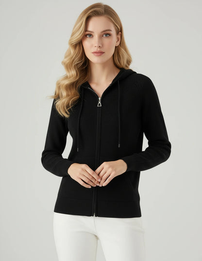 Celimene Cardigans — Black | SKU: RB-2365f3-black-XS,RB-2365f3-black-S,RB-2365f3-black-M,RB-2365f3-black-L,RB-2365f3-black-XL,RB-2365f3-black-2XL