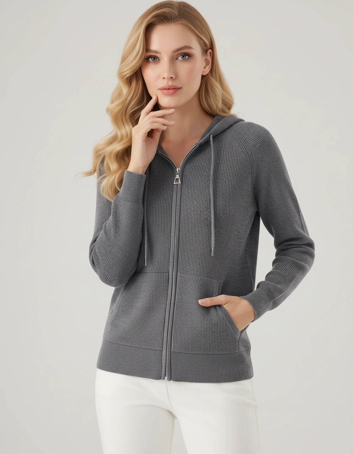 Celimene Cardigans — Dark Grey | SKU: RB-2365f3-darkgrey-XS,RB-2365f3-darkgrey-S,RB-2365f3-darkgrey-M,RB-2365f3-darkgrey-L,RB-2365f3-darkgrey-XL,RB-2365f3-darkgrey-2XL