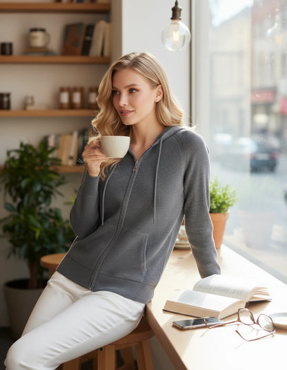Celimene Cardigans — Dark Grey | SKU: RB-2365f3-darkgrey-XS,RB-2365f3-darkgrey-S,RB-2365f3-darkgrey-M,RB-2365f3-darkgrey-L,RB-2365f3-darkgrey-XL,RB-2365f3-darkgrey-2XL