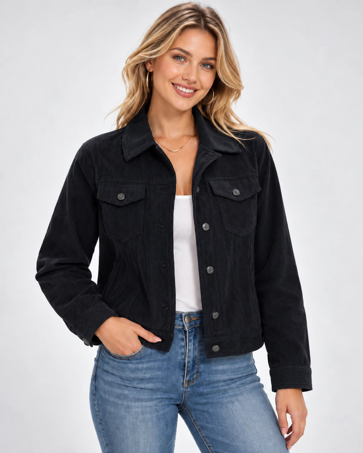 Cendrine Jackets — Black