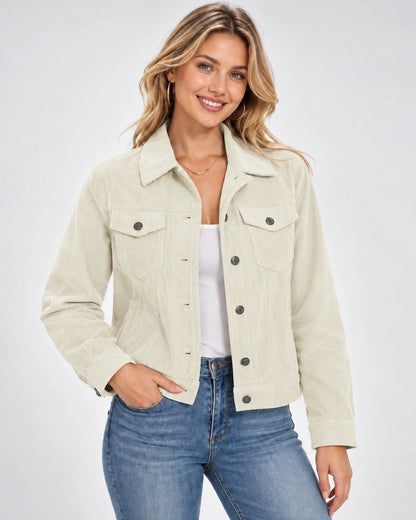 Cendrine Jackets — Cream White