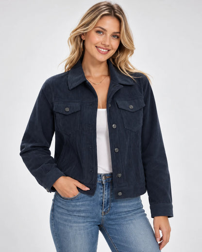 Cendrine Jackets — Navy