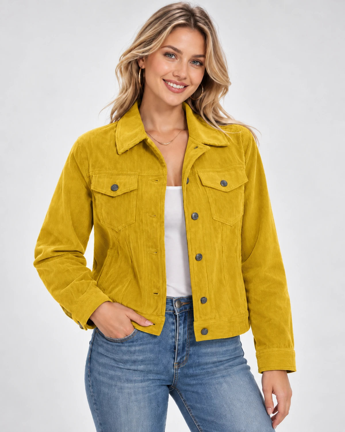 Cendrine Jackets — Yellow