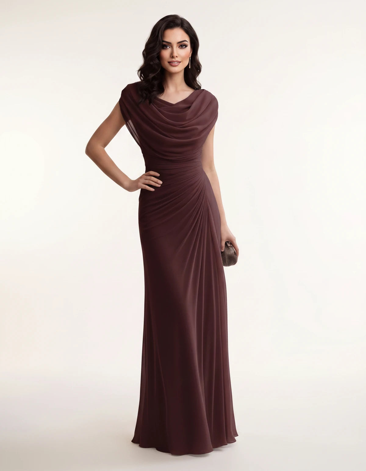 Cerelia Maxi Dresses — Burgundy | SKU: RB-185c20-burgundy-XS,RB-185c20-burgundy-S,RB-185c20-burgundy-M,RB-185c20-burgundy-L,RB-185c20-burgundy-XL,RB-185c20-burgundy-2XL
