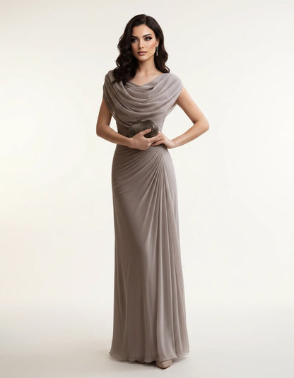 Cerelia Maxi Dresses — Khaki | SKU: RB-185c20-khaki-XS,RB-185c20-khaki-S,RB-185c20-khaki-M,RB-185c20-khaki-L,RB-185c20-khaki-XL,RB-185c20-khaki-2XL