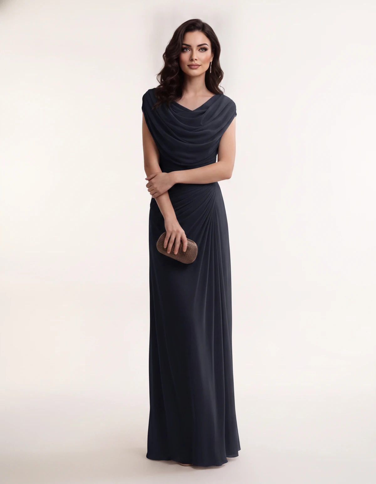 Cerelia Maxi Dresses — Navy Blue | SKU: RB-185c20-navyblue-XS,RB-185c20-navyblue-S,RB-185c20-navyblue-M,RB-185c20-navyblue-L,RB-185c20-navyblue-XL,RB-185c20-navyblue-2XL