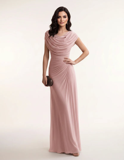 Cerelia Maxi Dresses — Pink | SKU: RB-185c20-pink-XS,RB-185c20-pink-S,RB-185c20-pink-M,RB-185c20-pink-L,RB-185c20-pink-XL,RB-185c20-pink-2XL