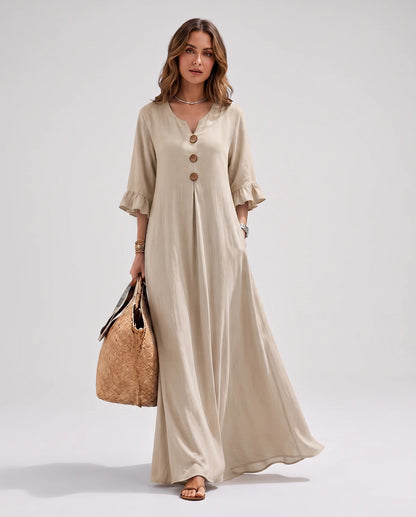 Cerise Maxi Dresses — CX2616 Khaki