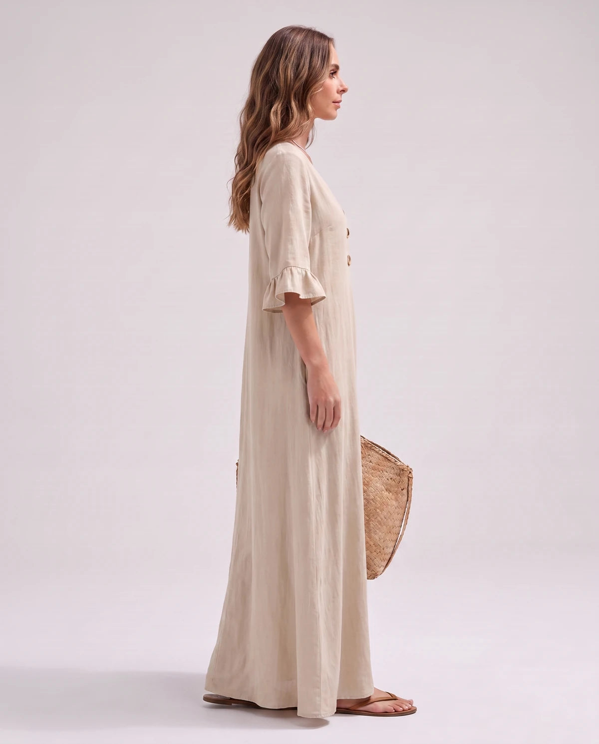 Cerise Maxi Dresses — CX2616 Khaki | SKU: RB-4c5291-cx261600-XS,RB-4c5291-cx261600-S,RB-4c5291-cx261600-M,RB-4c5291-cx261600-L,RB-4c5291-cx261600-XL,RB-4c5291-cx261600-2XL