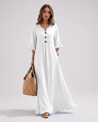 Cerise Maxi Dresses — CX2616 white