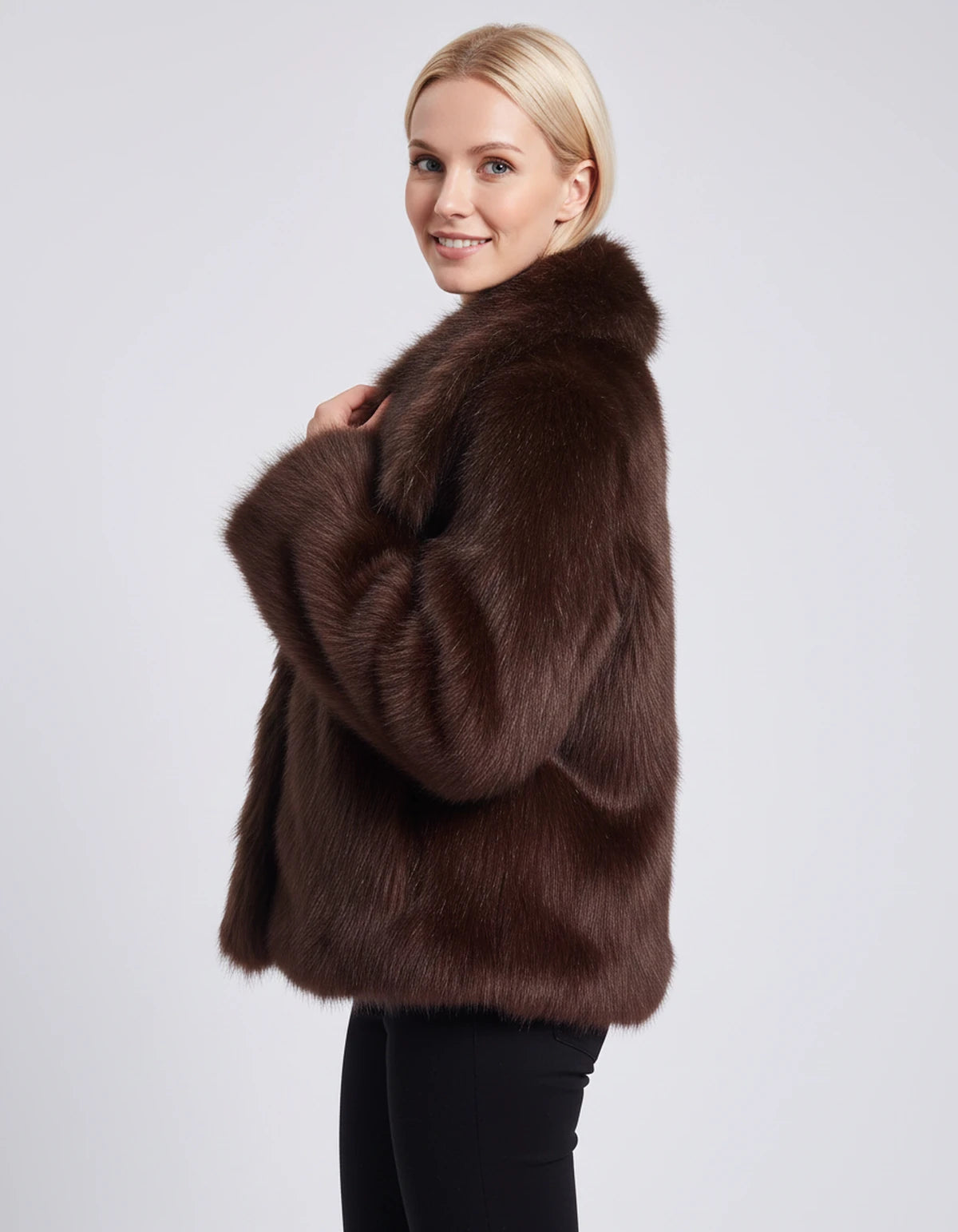 Cesarine Jackets — Brown | SKU: RB-d02790-brown-XS,RB-d02790-brown-S,RB-d02790-brown-M,RB-d02790-brown-L