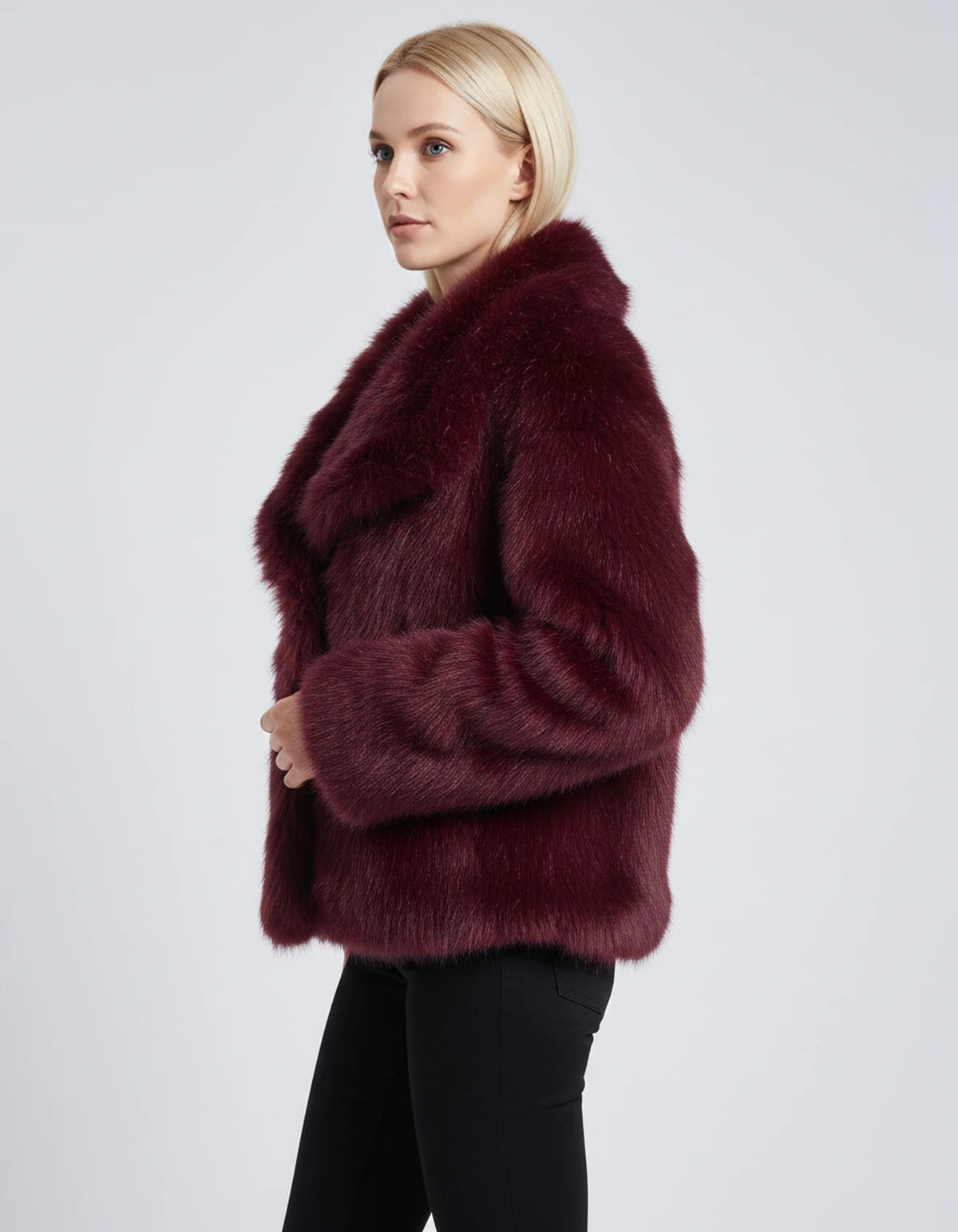 Cesarine Jackets — Red | SKU: RB-d02790-red-XS,RB-d02790-red-S,RB-d02790-red-M,RB-d02790-red-L