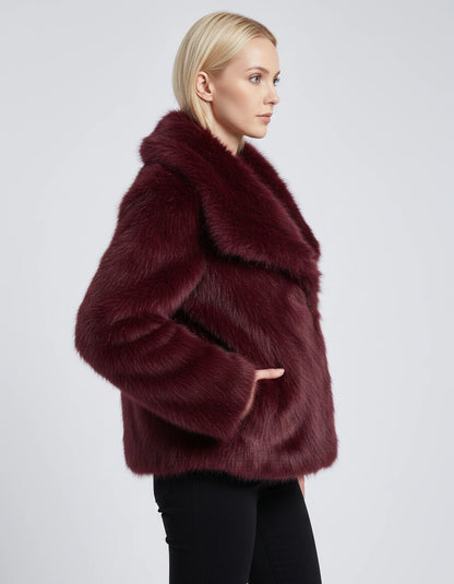 Cesarine Jackets — Red | SKU: RB-d02790-red-XS,RB-d02790-red-S,RB-d02790-red-M,RB-d02790-red-L